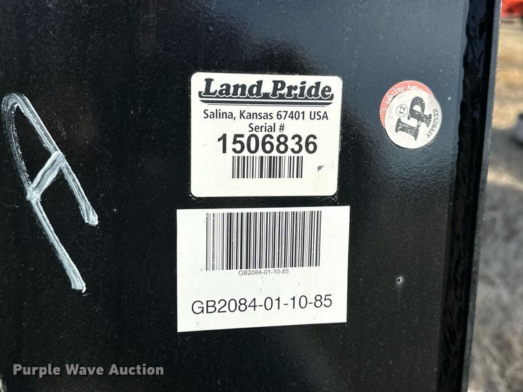 image for item OK9195 Land Pride  GB2084 skid steer grapple bucket