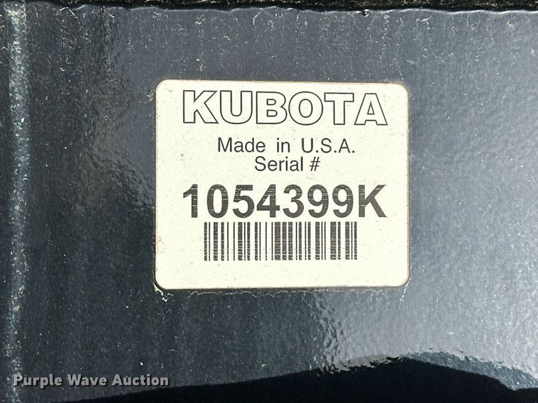 image for item OK9198 Kubota CB2580  skid steer four-in-one bucket