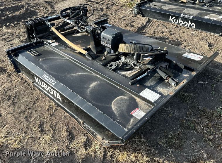 image for item OK9200 Kubota SC2572 skid steer rotary mower