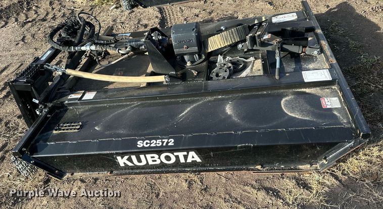 image for item OK9200 Kubota SC2572 skid steer rotary mower