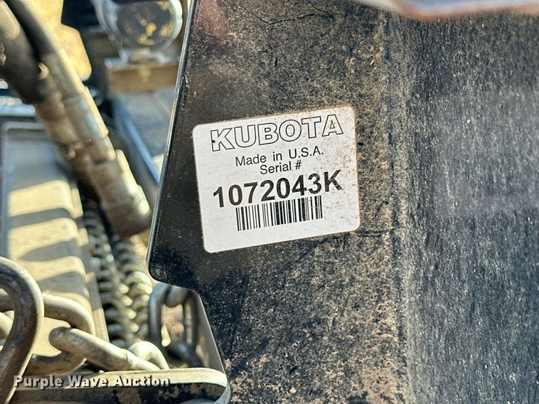image for item OK9200 Kubota SC2572 skid steer rotary mower