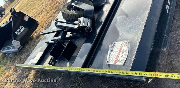 image for item OK9200 Kubota SC2572 skid steer rotary mower