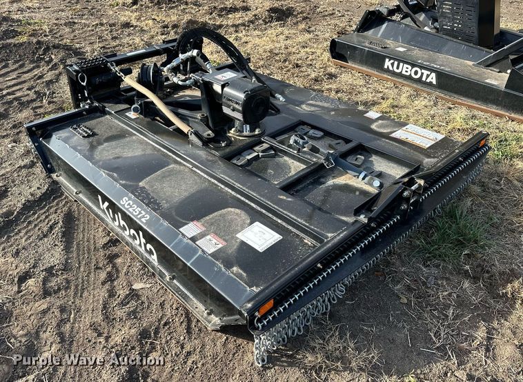image for item OK9201 Kubota SC2572  skid steer rotary mower