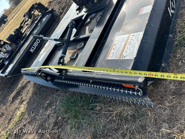 image for item OK9201 Kubota SC2572  skid steer rotary mower