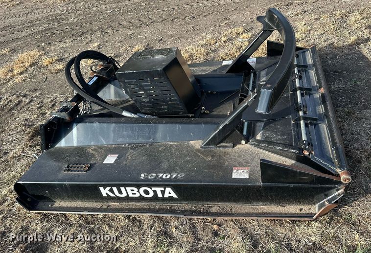 image for item OK9202 Kubota  SC7072 skid steer rotary mower