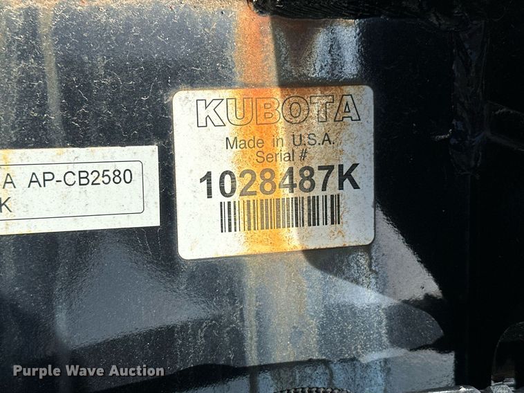 image for item OK9204 Kubota CB2580  skid steer four-in-one bucket