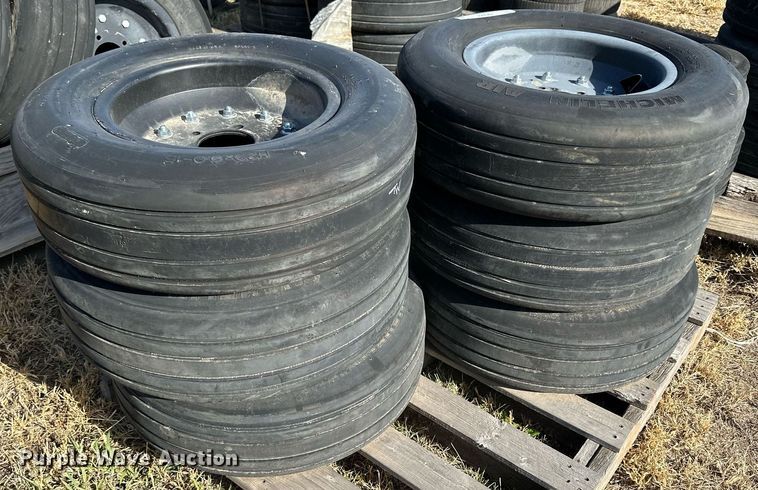 image for item OK9205 (6) Michelin H29x9.0-15 wheels and tires