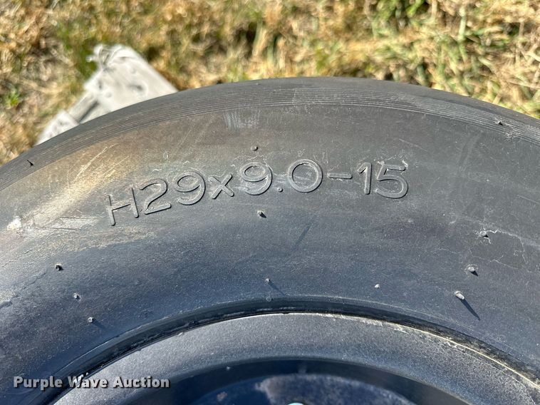 image for item OK9205 (6) Michelin H29x9.0-15 wheels and tires