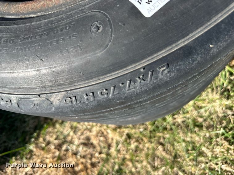 image for item OK9207 (6) 27x7.75R15 tires and wheels