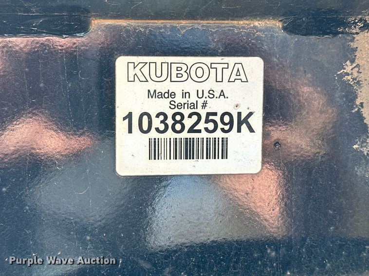 image for item OK9218 Kubota  skid steer four-in-one bucket
