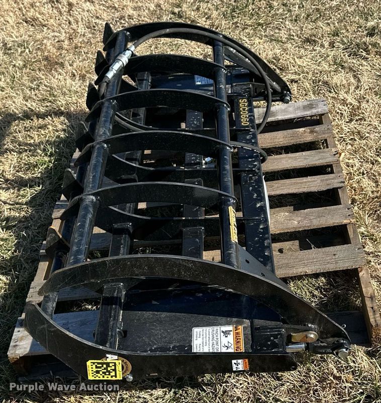 image for item OK9242 Land pride  SGC0660 skid steer grapple 