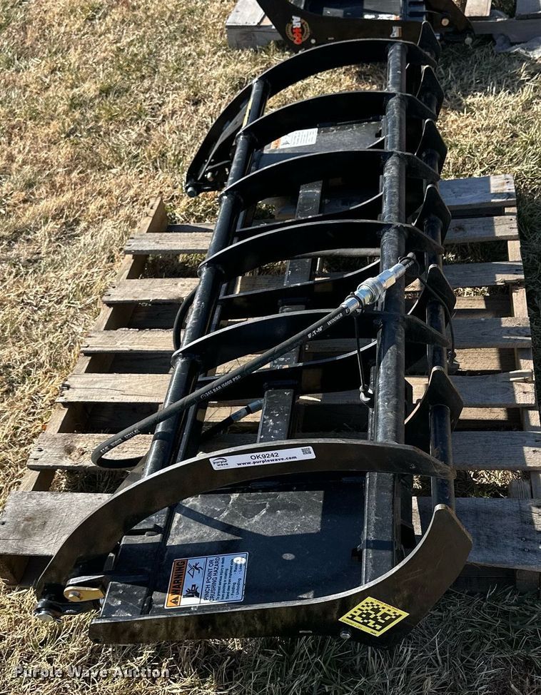 image for item OK9242 Land pride  SGC0660 skid steer grapple 