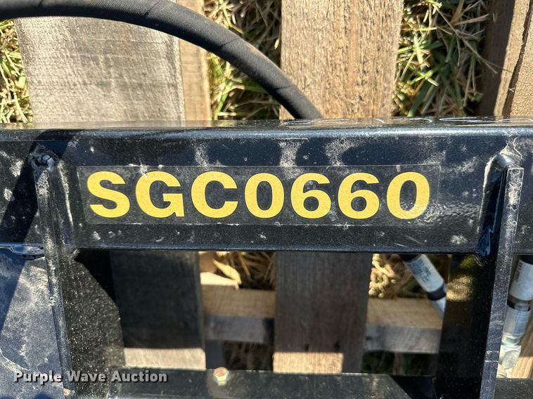 image for item OK9242 Land pride  SGC0660 skid steer grapple 