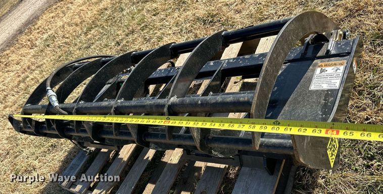 image for item OK9242 Land pride  SGC0660 skid steer grapple 