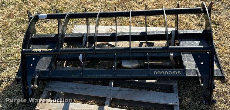 image for item OK9243 Land Pride SGC0660  skid steer grapple