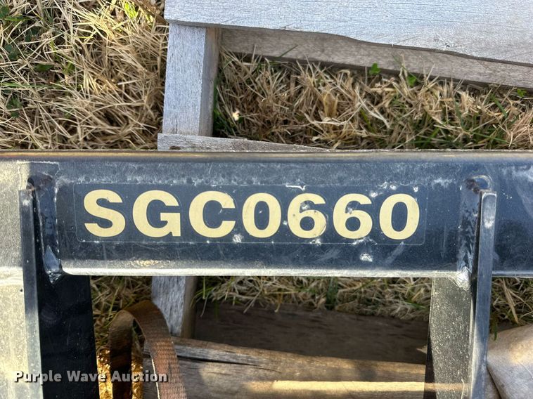 image for item OK9243 Land Pride SGC0660  skid steer grapple