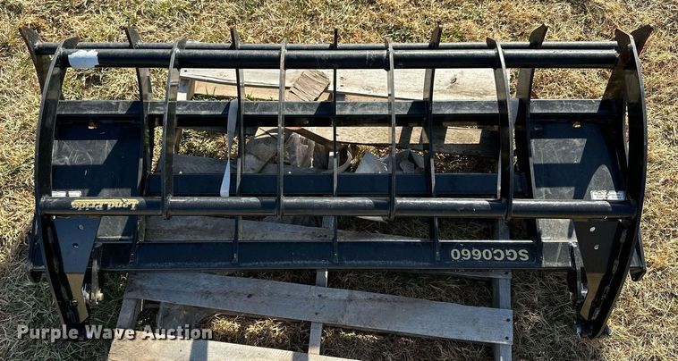 image for item OK9243 Land Pride SGC0660  skid steer grapple
