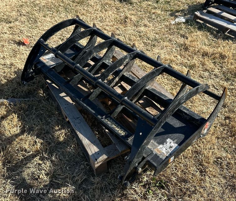 image for item OK9247 Land Pride SGCO660  skid steer grapple