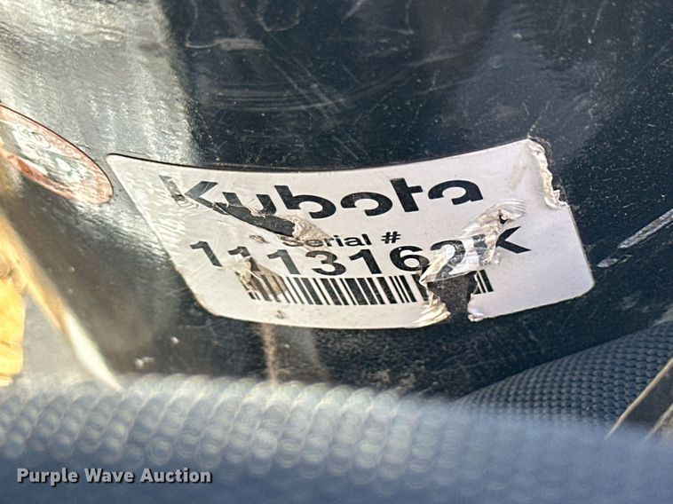 image for item OK9252 Kubota SA35  skid steer auger