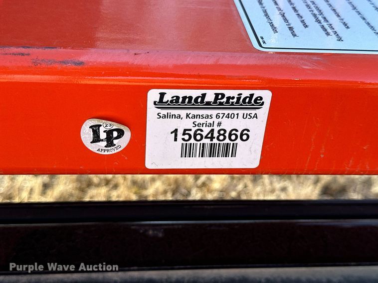 image for item OK9255 Land Pride PR1672  power rake