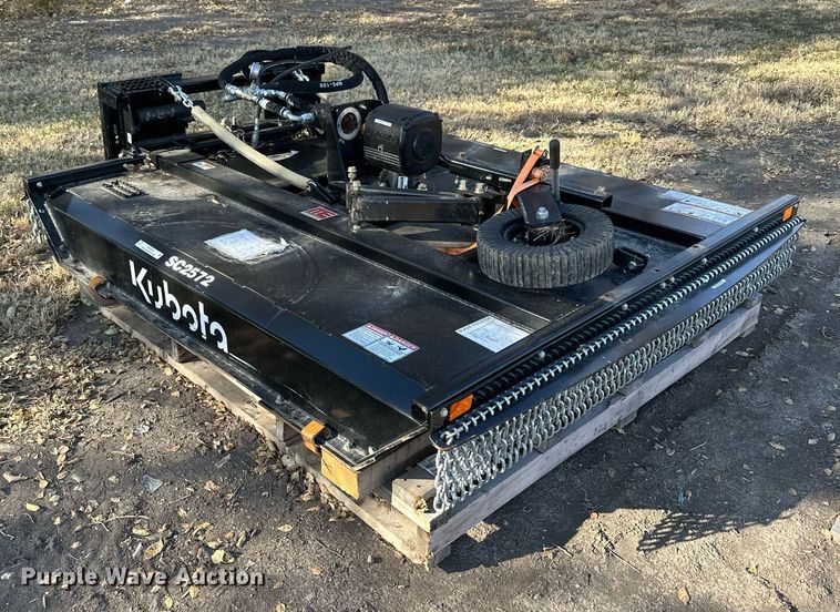 image for item OK9256 Kubota SC2572  skid steer rotary mower