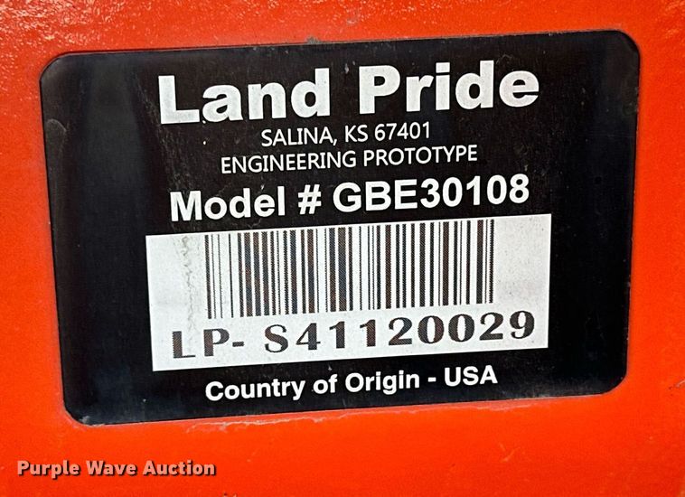 image for item OK9273 Land Pride GBE30108  grapple bucket