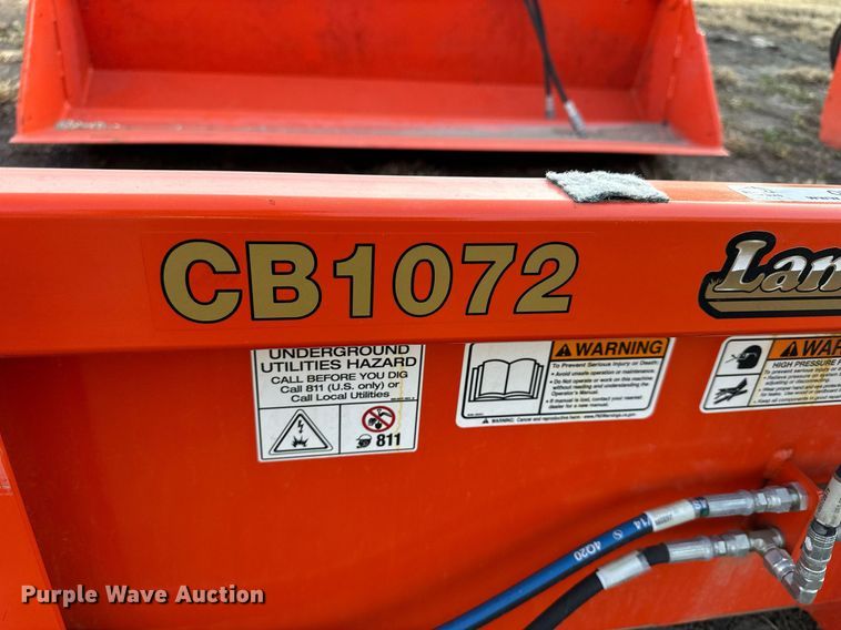 image for item OK9280 Land Pride CB1072  four-in-one skid steer bucket