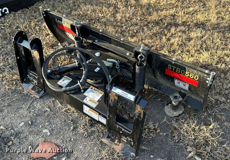 image for item OK9292 Land Pride STB0560  skid steer snow blade