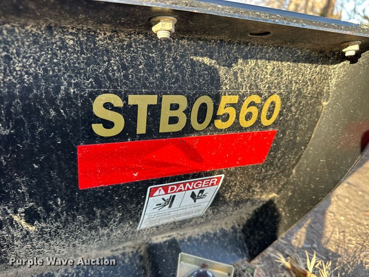 image for item OK9292 Land Pride STB0560  skid steer snow blade