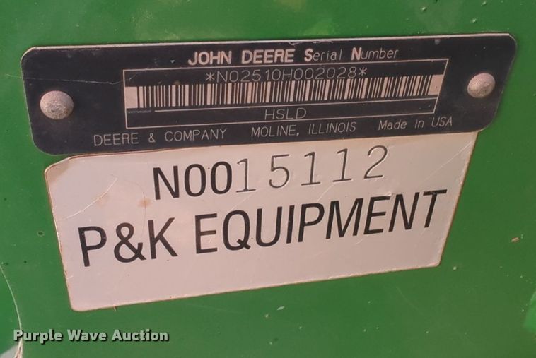 image for item OL9080 John Deere 2510H  NH3 applicator