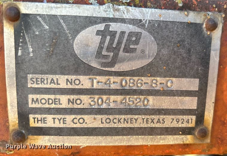 image for item OM9190 Tye 304-4520  grain drill