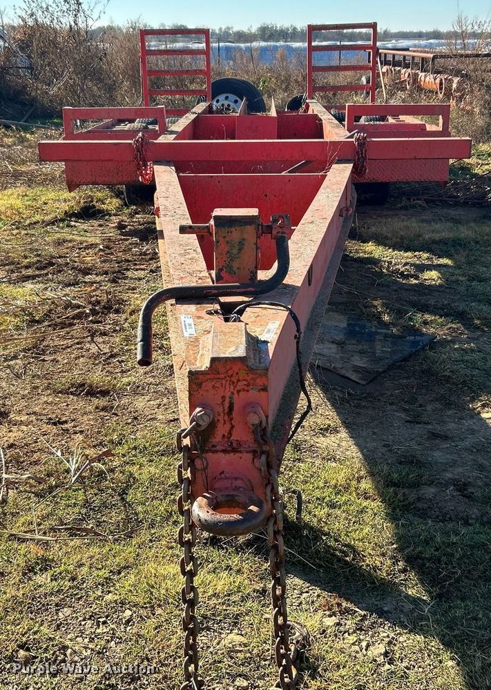 image for item OM9192 Shop built  windrower trailer