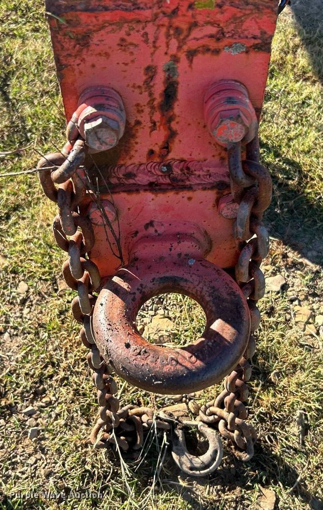 image for item OM9192 Shop built  windrower trailer