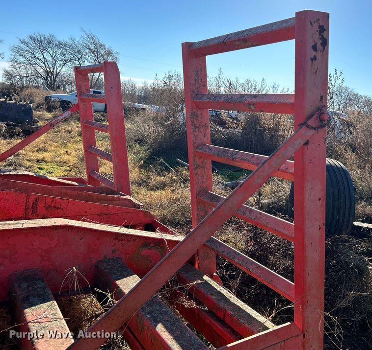 image for item OM9192 Shop built  windrower trailer