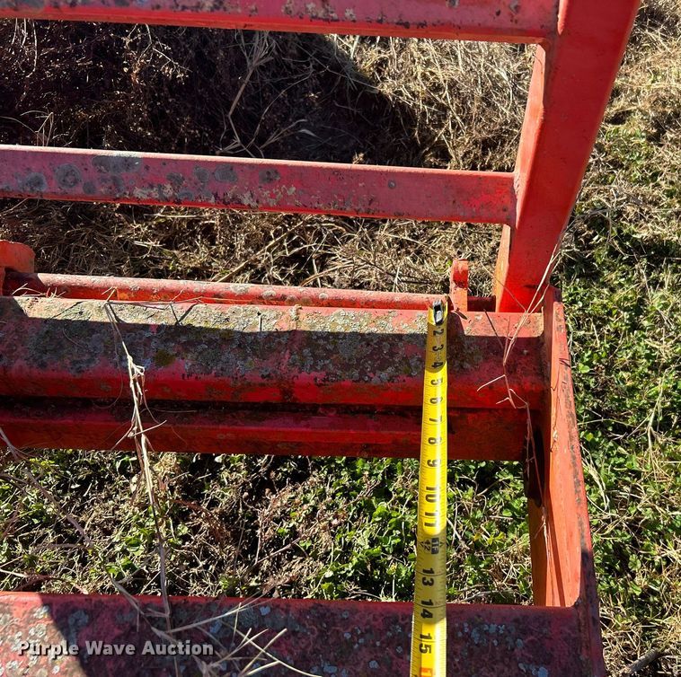 image for item OM9192 Shop built  windrower trailer