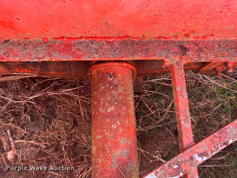 image for item OM9192 Shop built  windrower trailer