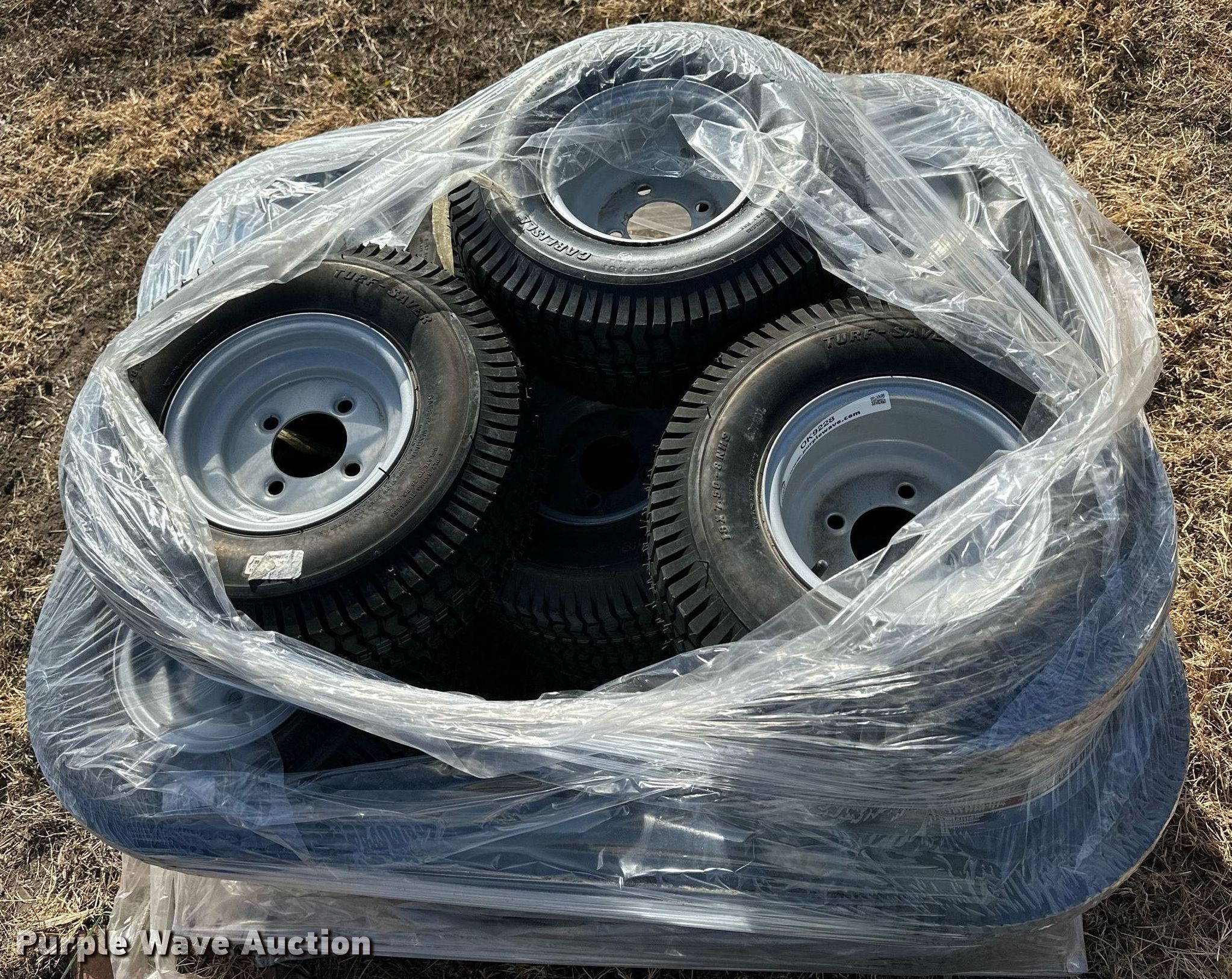 (18) 18x7.508 tires and wheels in Salina, KS Item OK9228 for sale