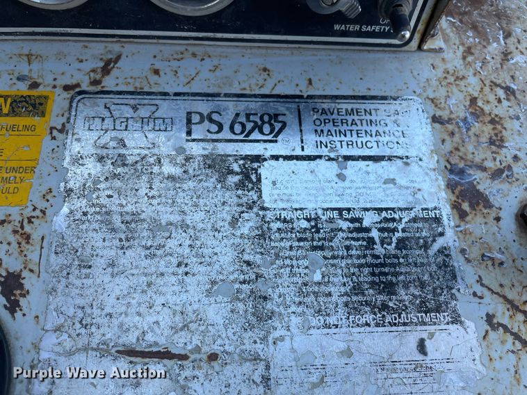 image for item GG9757 (2) concrete saws