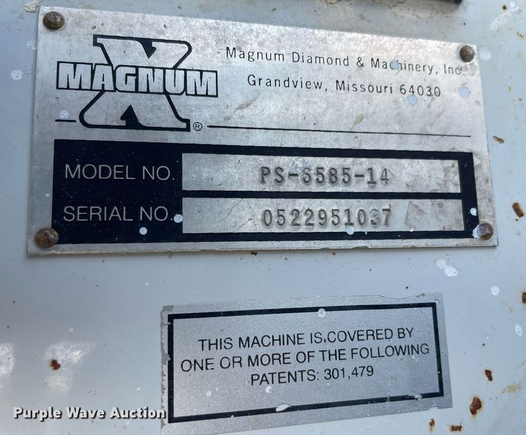 image for item GG9757 (2) concrete saws