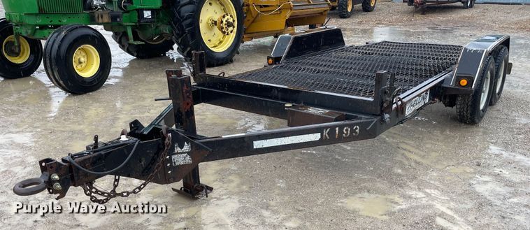image for item JE9389 1997 Felling  tilt deck utility trailer
