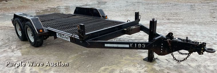 image for item JE9389 1997 Felling  tilt deck utility trailer
