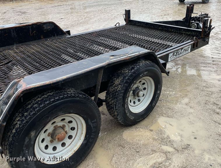 image for item JE9389 1997 Felling  tilt deck utility trailer