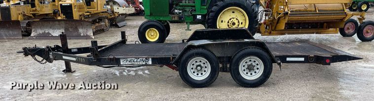 image for item JE9389 1997 Felling  tilt deck utility trailer