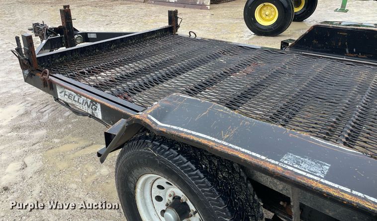 image for item JE9389 1997 Felling  tilt deck utility trailer