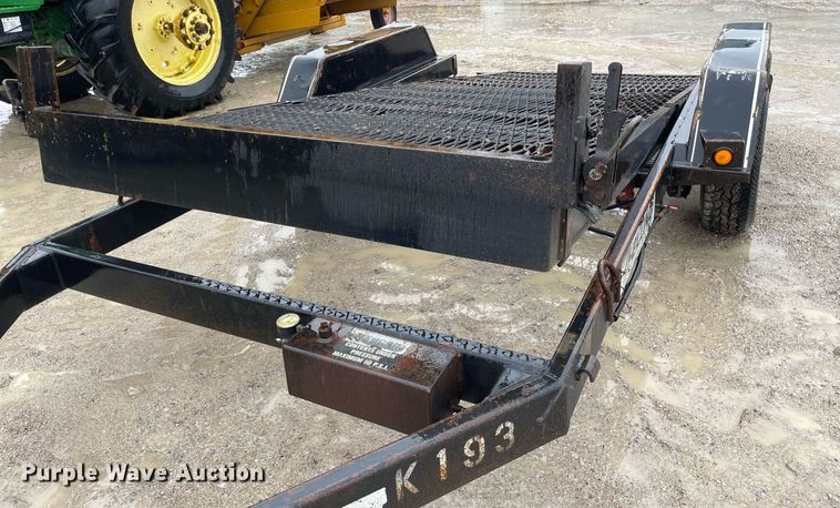 image for item JE9389 1997 Felling  tilt deck utility trailer