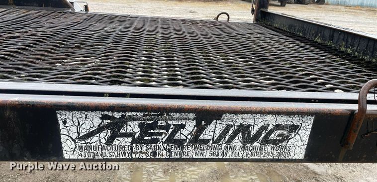 image for item JE9389 1997 Felling  tilt deck utility trailer