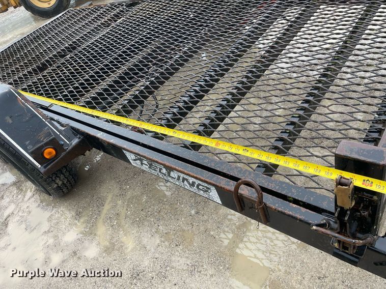image for item JE9389 1997 Felling  tilt deck utility trailer