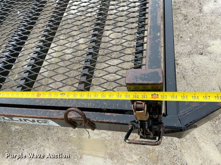 image for item JE9389 1997 Felling  tilt deck utility trailer