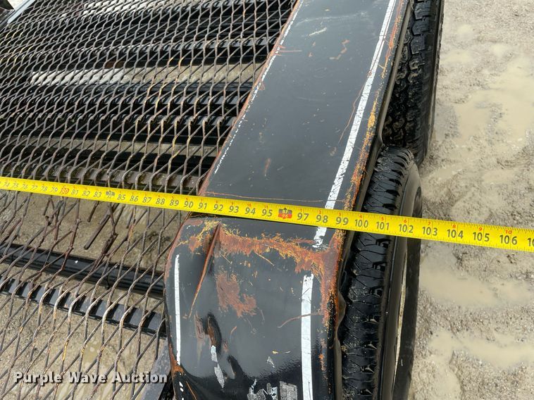 image for item JE9389 1997 Felling  tilt deck utility trailer