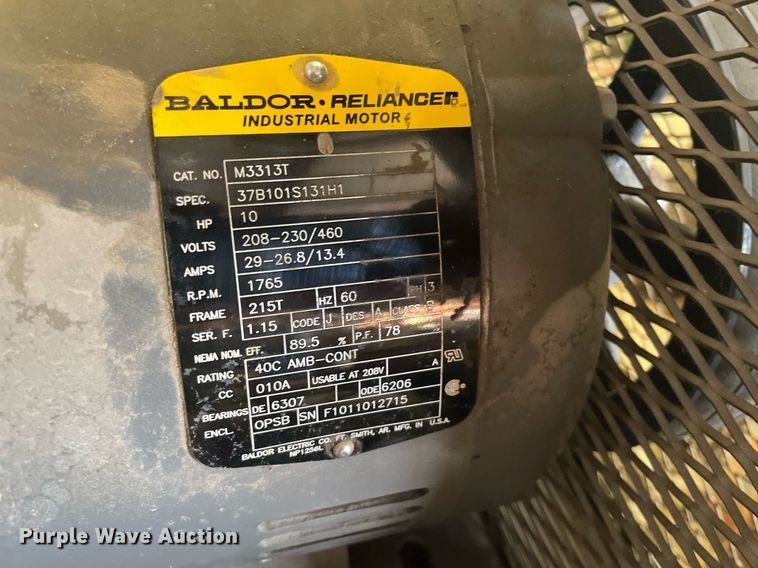 image for item JE9391 Industrial Gold Series CI1023E120H  air compressor